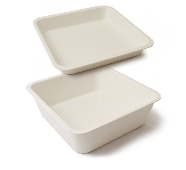 White Piazza Display Trays